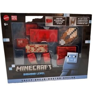 Mattel Minecraft Diamond Level SHEEP • OVEJA • MOUTON • OVELHA New